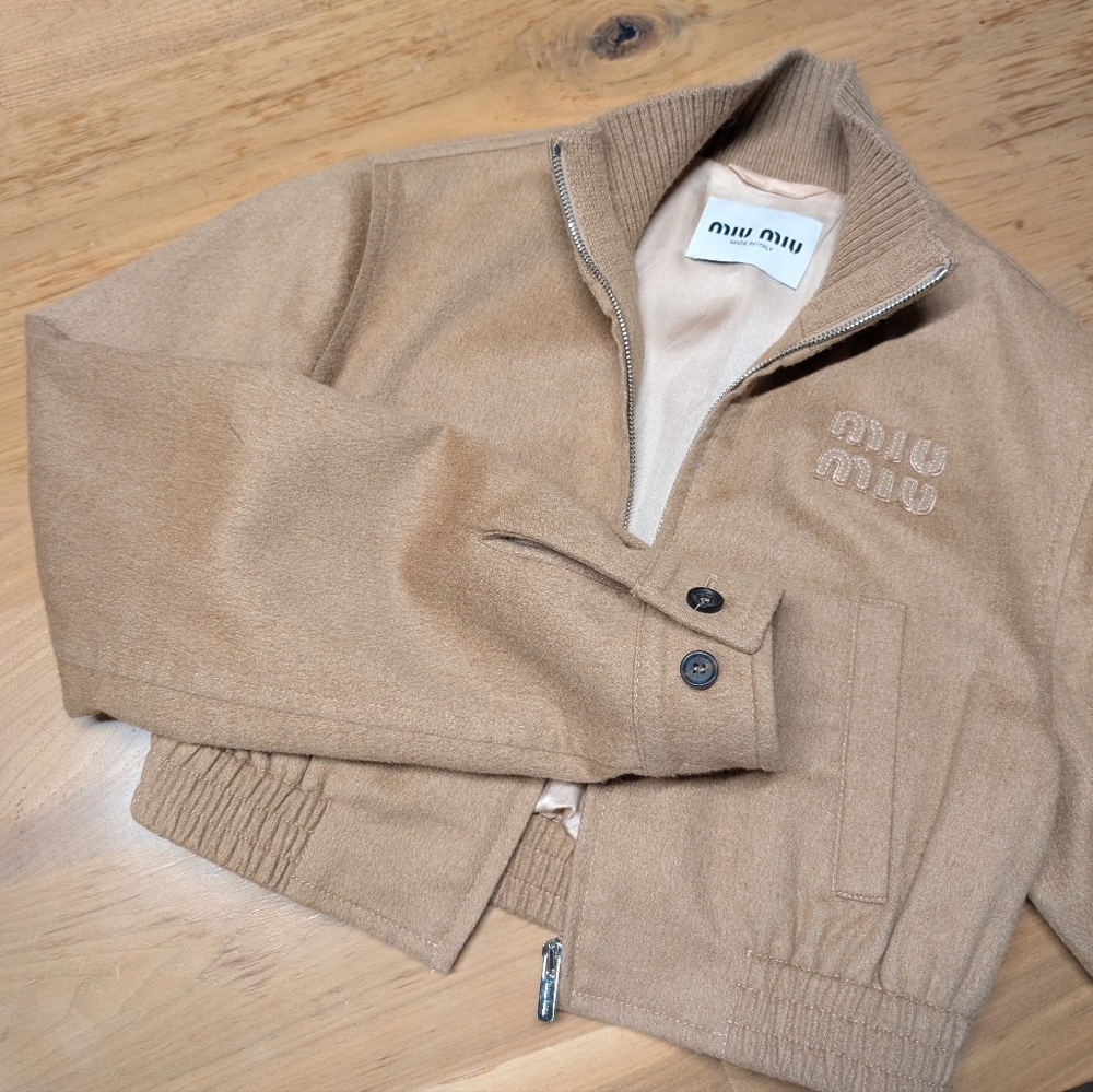 Miu Miu Cropped Jacket Runway piece